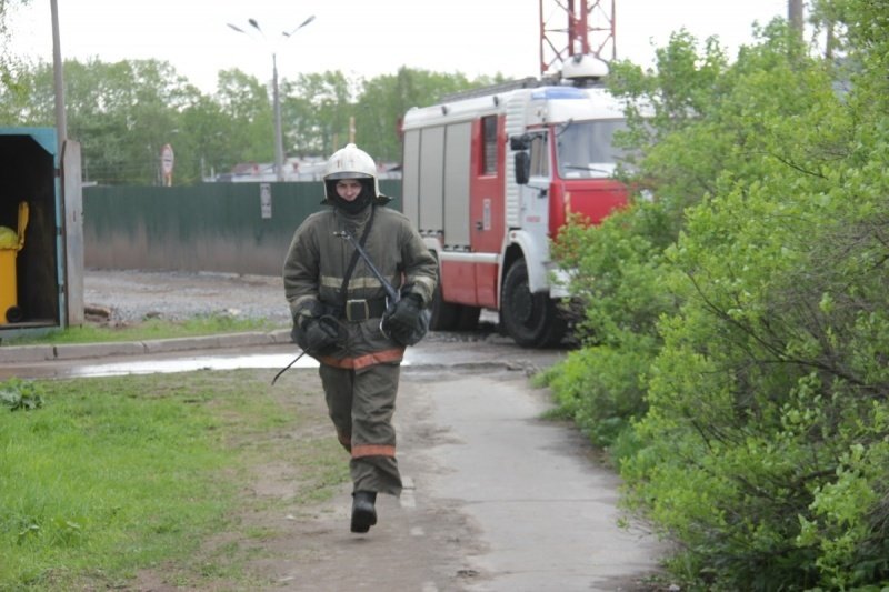 Пожарно-спасательные подразделения выезжали на пожар в Мезенском МО Архангельской области.