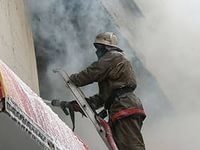 Пожарно-спасательные подразделения выезжали на пожар в г.Мезень